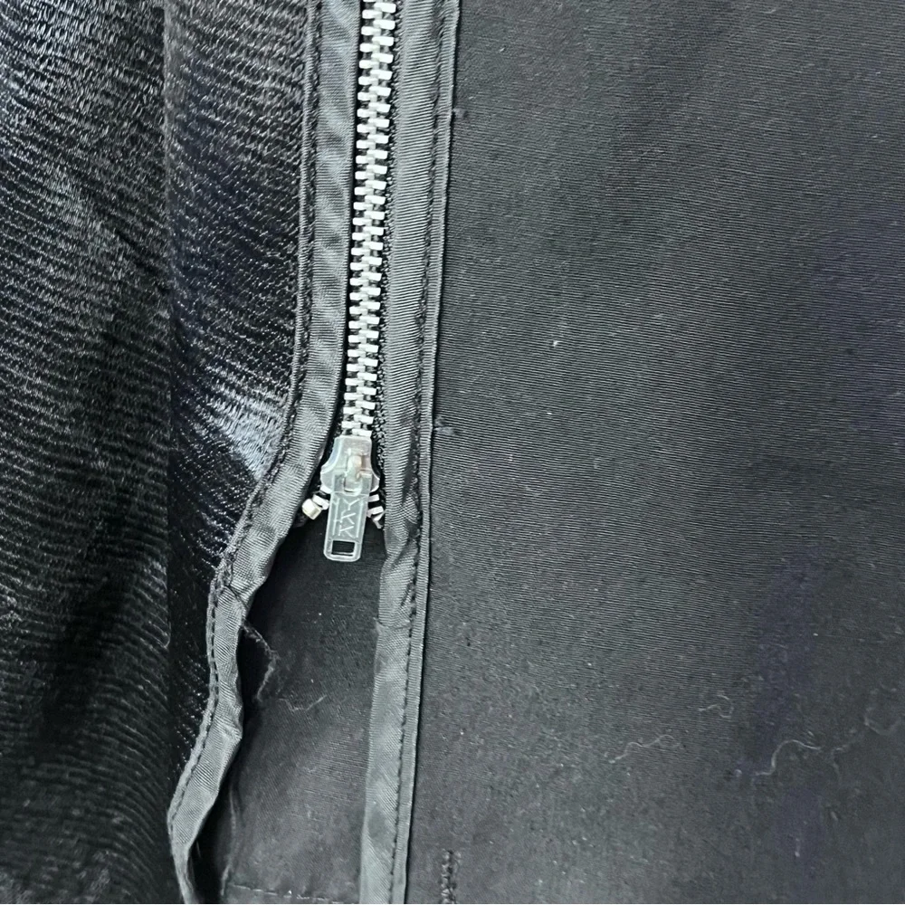 Military Tench Coat Mens 44R  Black Double Breasted Lined Belted Classic Preppy - Picture 7 of 9